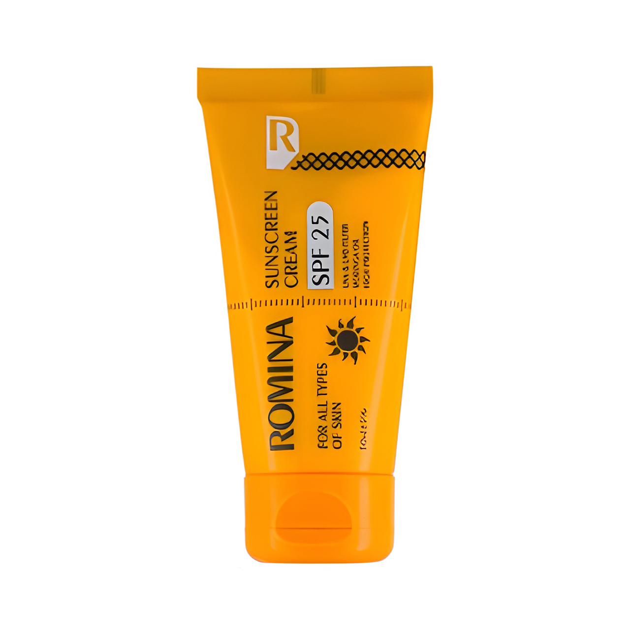 0606.jpg کرم ضد آفتاب بی رنگ SPF25 حجم 50 میل رومینا - تصویر 1